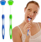 Tongue Brush, Tongue Scraper, Tongue Cleaner, Tongue Scraper Brush, Tongue Scraper Cleaner, Tongue Brushes, Helps Fight Bad Breath, 5 Tongue Scrapers, 5 Pack