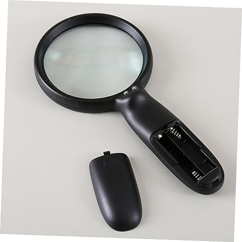 FOMIYES Handheld Magnifying Glass Led Lights Magnification Large Magnifier for Seniors Reading Jewelry Repair