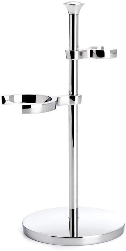 MÜHLE Chrome Shaving Set Stand for PURIST Series Brushes & Razors