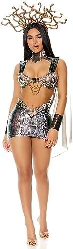 Forplay womens A Head in the Game Sexy Medusa Costume