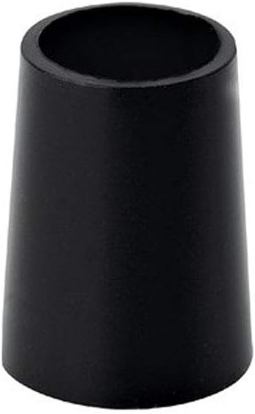 Hireko 3/4-Inch Tall Black .355" Taper Tip Iron Ferrules (Dozen)