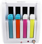 Waxness Cartridge Wax Warmer Kit – Professional Roll-On Heater with 4 Cartridges Included – Hair Removal Starter Set for Salon & Home Use
