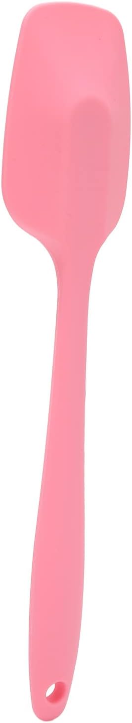 Spatula Waxing Applicator, Comfortable Grip Long Handle Heat Wax Spatulas Hanging Hole Soft Scraping Head for Mixing Masks Pigments for Beauty Salon