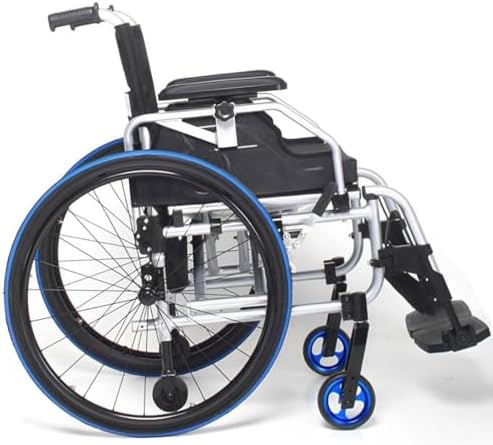 Pair of 24 Inch Wheelchair Rear Replacement Wheels, Pneumatic Rubber Tires, Aluminum Hubs, for Manual Wheelchairs, Walkers