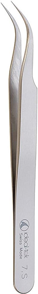 Ideal-tek Tweezers, Stainless Steel, Style 7 | TWZ-311.28