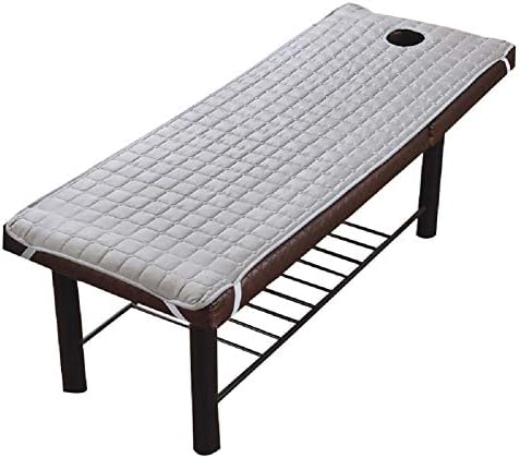Beauty Salon Massage Table Bed Sheet Massage SPA Treatment Bed Mattress with Breath Hole 190 * 80cm (Grey)