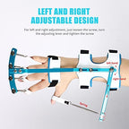 Hand Wrist Finger Orthotics Training Device Wrist Finger Orthosis Brace Hand Finger Muscle Strength Rehabilitation Trainer Finger Wrist Orthotics Exerciser for Hemiplegia Stroke