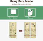 ANJIA® Jumbo Roll 40 Sheets/Roll Heavy Duty Reusable Bamboo Rayon Towels Great as Kitchen Towels, Dish Towels, Cleaning Rags, Shop Towels, and Swedish Dishcloths - Replacement of Paper Towels Bulk