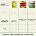 Ceremonial Grade Uji Matcha Powder - Stone-Ground from Kyoto Japan, Umami-Rich for Tea Ceremony Vibrant Green (1.06oz/30g) Zero Sugar Vegan 0 Calories (1.06oz/30g （Uji Matcha）)