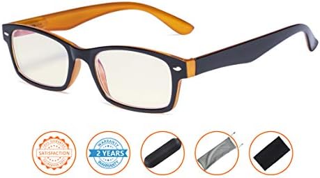CessBlu Blue Light Filter Eyeglasses Readers,Anti Blue Rays,UV Protection,Computer Reading Glasses for Men Women