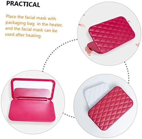 FOMIYES Skincare Facial Mask Warmer USB Portable Heater for Winter 1-Piece Facial Care Mask Heater Adjustable Temperature for Home Use and Travel