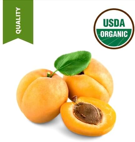 USDA Organic Cold Pressed Unrefined Apricot Kernel Oil (64 oz)