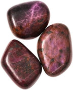 Amazing Gemstone Ruby Crystal Tumbled Stones Polished Rocks - Natural Gem Stones for Healing - DIY Crystals for Protection (1 Piece)
