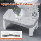 Recximi Toilet Stool Squat, Portable Foot Poop Stool for Bathroom Adults, 7 Inch Pooping Stool Toilet Leg Stand Raiser, Non-Slip Potty Step Bench for Feet, Banco para Baño, Beige