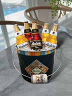 The Tin Box Company Modelo Large Beverage Bucket with Modelo Can Handle