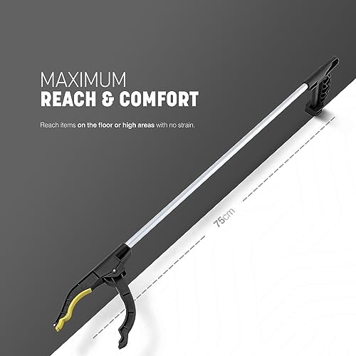 KEPLIN Litter Picker with Magnetic Pick-Up - Pack of 4