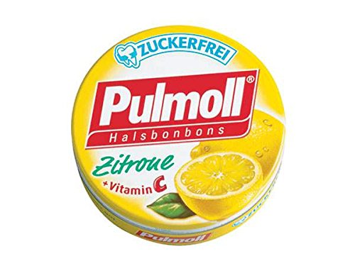3 PACK - Pulmoll Lemon - SUGAR FREE - Pack of 3