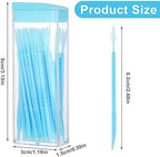 200Pcs Double Head 50pcs/Box Plastic Toothpick Double-Head Dental Toothpicks Dental Floss Interdental Toothpick Brush Teeth Stick