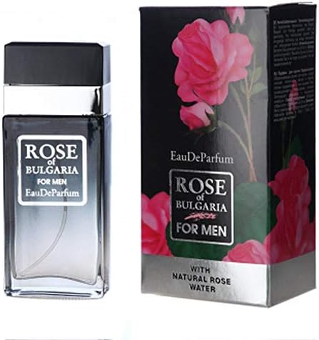Rose of Bulgaria for Men Eau de Parfum with Natural Rose Water 2 fl oz/60 ml