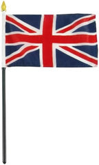 US Flag Store United Kingdom Great Britain, 4 by 6-Inch