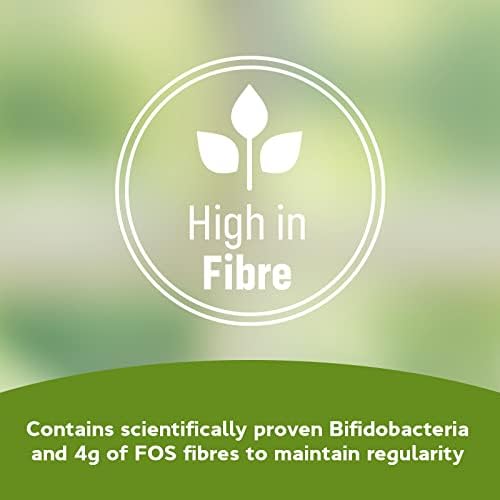 Optibac Probiotics Powder with Bifidobacteria & Fibre - 30 Sachets | 25 Billion CFU + 4 g FOS Fibre | Vegan Probiotic & Prebiotic Blend | Shelf Stable & Gluten Free | for Everyday Digestive Health