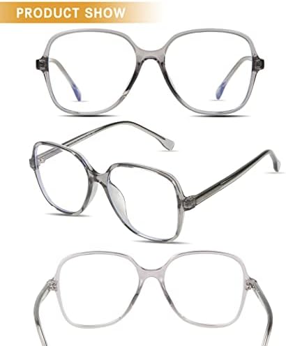 DUCO Superlight Blue Light Blocking Computer Reading Video and Gaming Eyewear Glasses DC5207