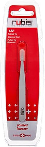 Rubis Switzerland Pointed Tip Tweezer