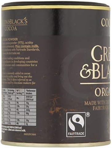 GREEN & BLACKS Organic Cocoa Powder, 125 GR