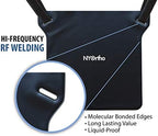 NYOrtho Urinary Drain Bag Holder – Vinyl Privacy Cover for Foley, Catheter or Urine Bags – Hook & Loop Closure, Water-Resistant, Easy to Clean – Straps for Wheelchair or Bed – 10.5x11.25 in – 1 Unit
