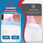 Tear-Resistant Incontinence Bed Pads 40'' x 36'' (50 Count ) with 130 Gram Heavy Duty Disposable Underpads Chucks Pads for Adults, Kids & Elderly | Protection Pads for Bed, Sofa, and Chair