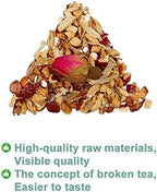 Poria Cocos Sour Jujube Kernel Tea Bag 8.81oz (5g*50bags) 250g 茯苓酸枣仁茶 Good Night Tea Sour Jujube Seed Lily Poria Mulberry Malt Jujube Goji Berry Gardenia Combine Tea Bags