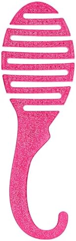 Wet Brush Shower Hair Brush Detangler - Exclusive Ultra-soft IntelliFlex Bristles - Minimizes Pain And Protects Against Split Ends and Breakage - Comb For Women, Men, Wet & Dry Hair - Pink Glitter