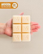 Shortie's Candle Company Vanilla Bean Wax Melts - Formula 117-1 Highly Scented 3 Oz. Bar - Made with Natural Oils - Bakery & Food Air Freshener Cubes Collection