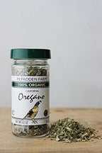 McFadden Farm Organic Oregano, Dried Herb, Grown and packed in the U.S.A., 0.42 oz. in glass jar