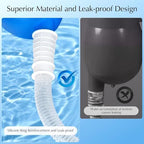 Portable Urinals for Men, OOCOME Men Urinal Bottle Spill Proof Reusable Male Pee Bottle Camping Toilet Thicken Men's Potty 2000 ml 47.2" Long Tube with Lid