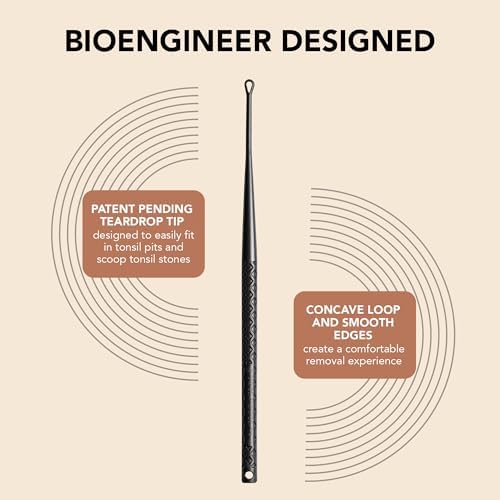 Tonsil Tech Tonsil Stone Remover Tool - Tonsil Stones Removal - Made in USA