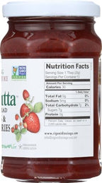 Rigoni Di Asiago Fiordifrutta Organic Fruit Spread, Strawberry, 8.82 Ounce, (Pack of 6) by Rigoni di Asiago [Foods]