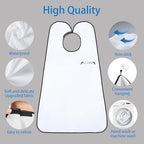 Beard Bib, Non-Stick Beard Apron, Waterproof Hair Trimming Catcher, Breathable Hair Catcher for Shaving, Premium Shaving Accessories for Men, Gifts for Men
