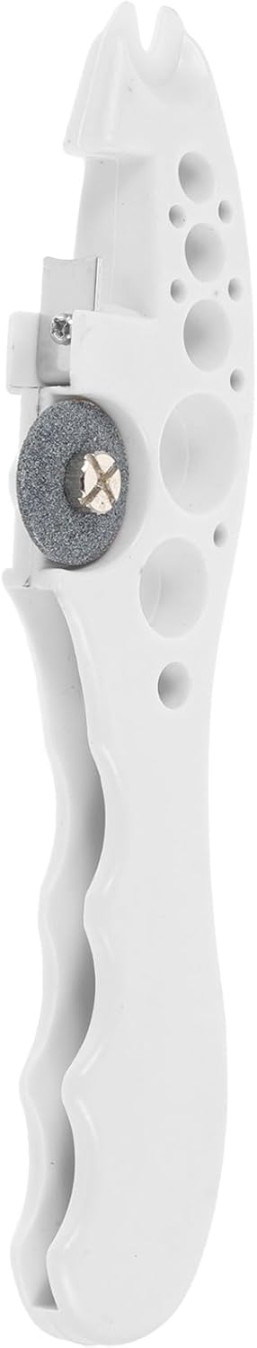 Ampoule Bottle Opener and Breaker with Grinding Wheel, Multifunctional Medical Glass Ampoule Cutter, White Manual Vial Opener for Nurses and Doctors in Clinical Use