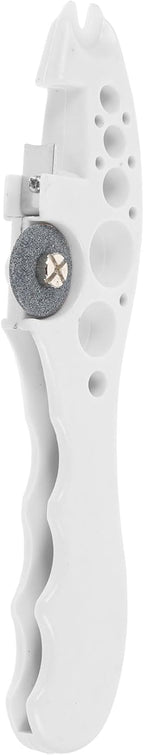 Ampoule Bottle Opener and Breaker with Grinding Wheel, Multifunctional Medical Glass Ampoule Cutter, White Manual Vial Opener for Nurses and Doctors in Clinical Use