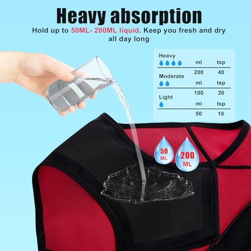 Incontinence Underwear for Women - Upgraded High Absorbency Period Underwear for Women - Washable Leak-Proof Underwears for Ladies, Postpartum, Bladder Control, Reusable Cotton Period Panties Briefs