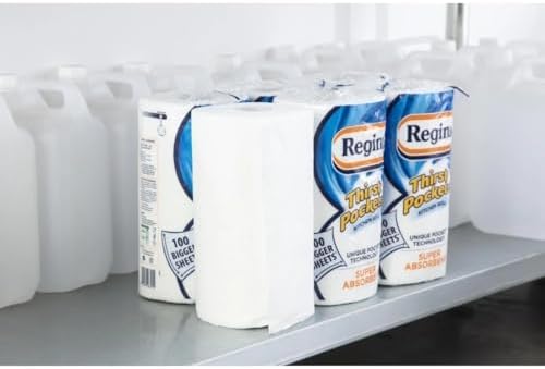 Regina Thirst Pockets Extra Long Kitchen Roll