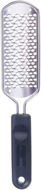Housoutil Professional Stainless Steel Foot File Pedicure Rasp Callus Remover Foot Scraper for Dead Skin Cracked Heels Corns Smooth Feet Tool 11.18In