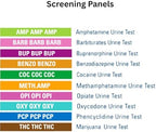 10 Panel Kits Oral Saliva Screening Kit – Rapid Home Mouth Swab Screen Kit Multi Screening Kit Ideal for Home Use AMP01 BAR01 BUP01 BZO01 COC01 Mamp01 OPI01 OXY01 PCP01 THC01