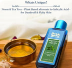 Blue Nectar Tea Tree Oil for Hair | Natural Anti Dandruff Oil for Scalp | Ayurvedic Plant Based Neem Amla Hair Oil (12 Herbs, 3.38 Fl Oz)