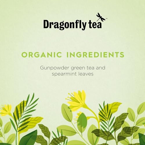 Dragonfly Tea Organic Mint Tea, 20 CT