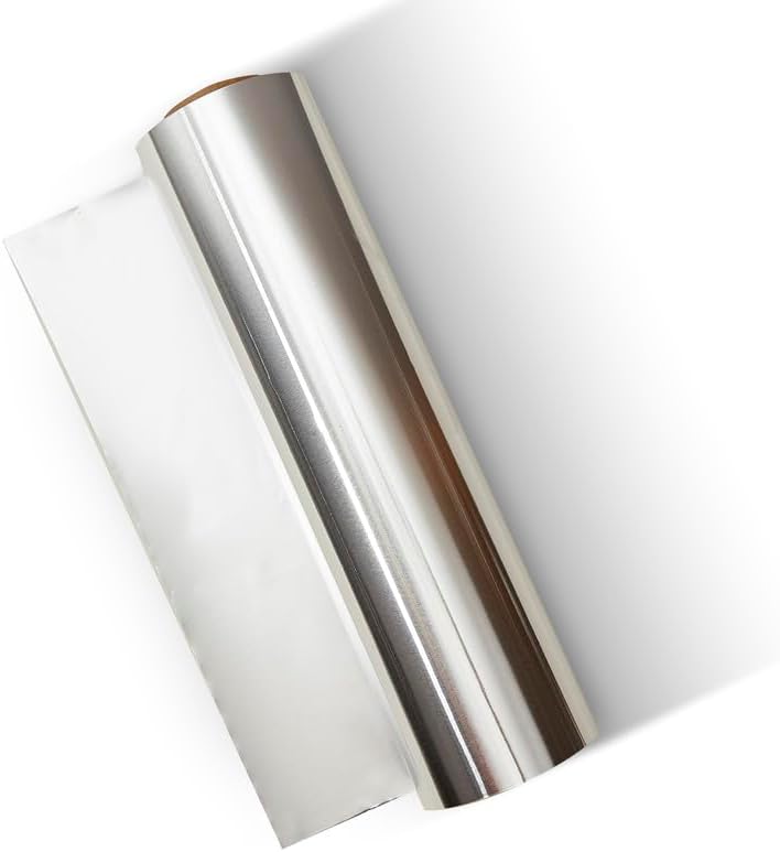 12" x 1000 Feet Standard Aluminum Foil Wrap for Food BBQ Silver Foil Rolls for Grilling, Roasting, Baking - Perfect for Commercial & Home Use