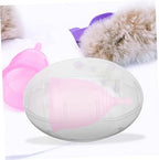 FOMIYES 2pcs Pacifier Box and Storage Case Compact Silicone Holder for Easy Travel and Organization Lightweight and Portable Design for Women s Period Essentials