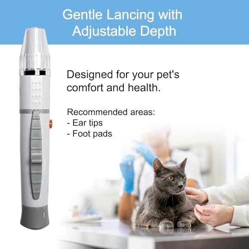 OHC GluNEO Pet Test Strips for Dogs and Cats - Refill Pack of 50 Test Strips and 50 Lancets Compatible with GluNEO Pet