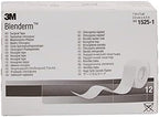 3M Blenderm Transparent, Hypoallergenic, Waterproof Plastic Medical Tape, 1" x 5 Yards, 12 Rolls, 1 Pack